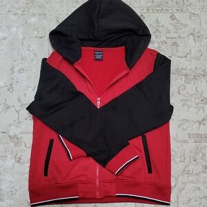 Ring of Fire Red and Black Hoodie